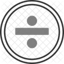 Division Symbol Math Icône