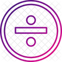 Division Symbol Math Icône