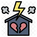 Argument Divorce Family Icon