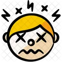 Boy Face Dizzy Icon