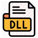 Dll File Type File Format Icône