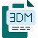 Dm File File Format File Icono