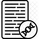 DNA 보고서 DNA 보고서 아이콘
