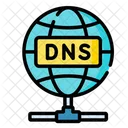 DNS Suporte Moeda Ícone