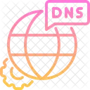 DNS Servidor Site Ícone