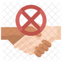 Do Not Shake Hands  Icon