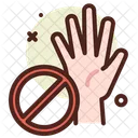 Do Not Touch Hand Do Not Touch Dont Touch Icon