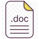 Doc Archivo Documento Icono