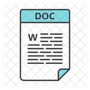 Doc File Doc Text Icon