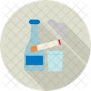 Quit Smoking Addict Alcohol Symbol