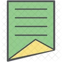 Document Shee Text Icon