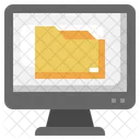 Document Folder Submit Icon