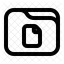 Document Folder Directory Icon