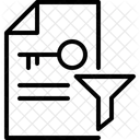 Document Keyword  Icon