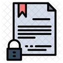 Document Security  Icon