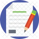 Documentation Certification Record Icon