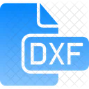 Documento Archivo Dxf Icono