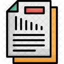 Documents File Notes Icon