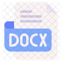 Docx Documento Arquivo Ícone