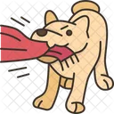 Dog Bite Pulling Icon