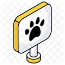 Animal Footprint Dog Paw Animal Paw Icon