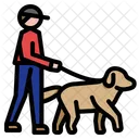 Dog Walking Dog Walk Dog Services Man Walking Dog Training Pet Pet Cat Icon