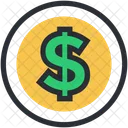 Dolar Moneda Signo Icono