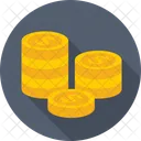 Dollar Coin Usd Icon