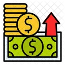 Dollar Up Money Symbol