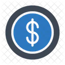 Dollar Coins Money Icon