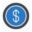 Dollar Coin Money Icon