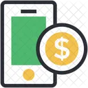 Dollar Sign Mobile Icon