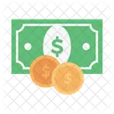 Dollar Cost Saving Icon