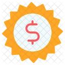 Black Friday Dollar Cyber Monday Icon