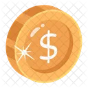 Coin Investment Saving Icon