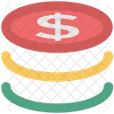 Dollar Coin Sign Icon