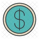 Business Dollar Coin Icon