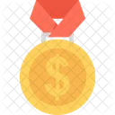 Dollar Coin Currency Icon