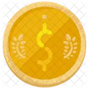 Dollar Coin Icon