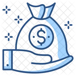 Dollar Bag  Icon