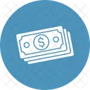 Dollar Cash Money Bills Icon