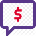 Dollar Chat Icon