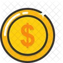 Coin Dollar Money Icon