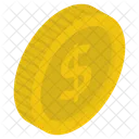 Coins Dollar Coins Currency Coins Icon