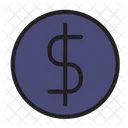 Dollar Coin  Icon