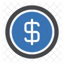 Dollar Coin  Icon