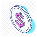 Dollar Coin Coin Dollar Icon