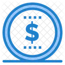 Dollar Coin  Icon