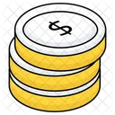 Dollar Coin  Icon