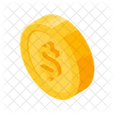 Coin Dollar Money Icon